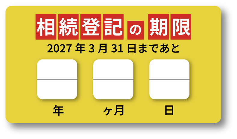 相続登記の期限