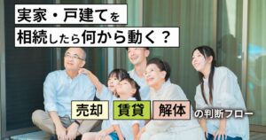 東濃エリアの戸建てで世代をまたぐ家族の集合写真